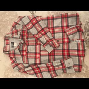 Oshkosh plaid shirt Boys Size 6